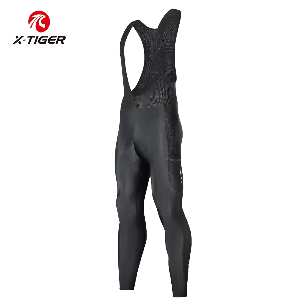 X-TIGER collants de cyclisme hommes vélo bavoir pantalon 5D Gel rembourré printemps automne Sports d