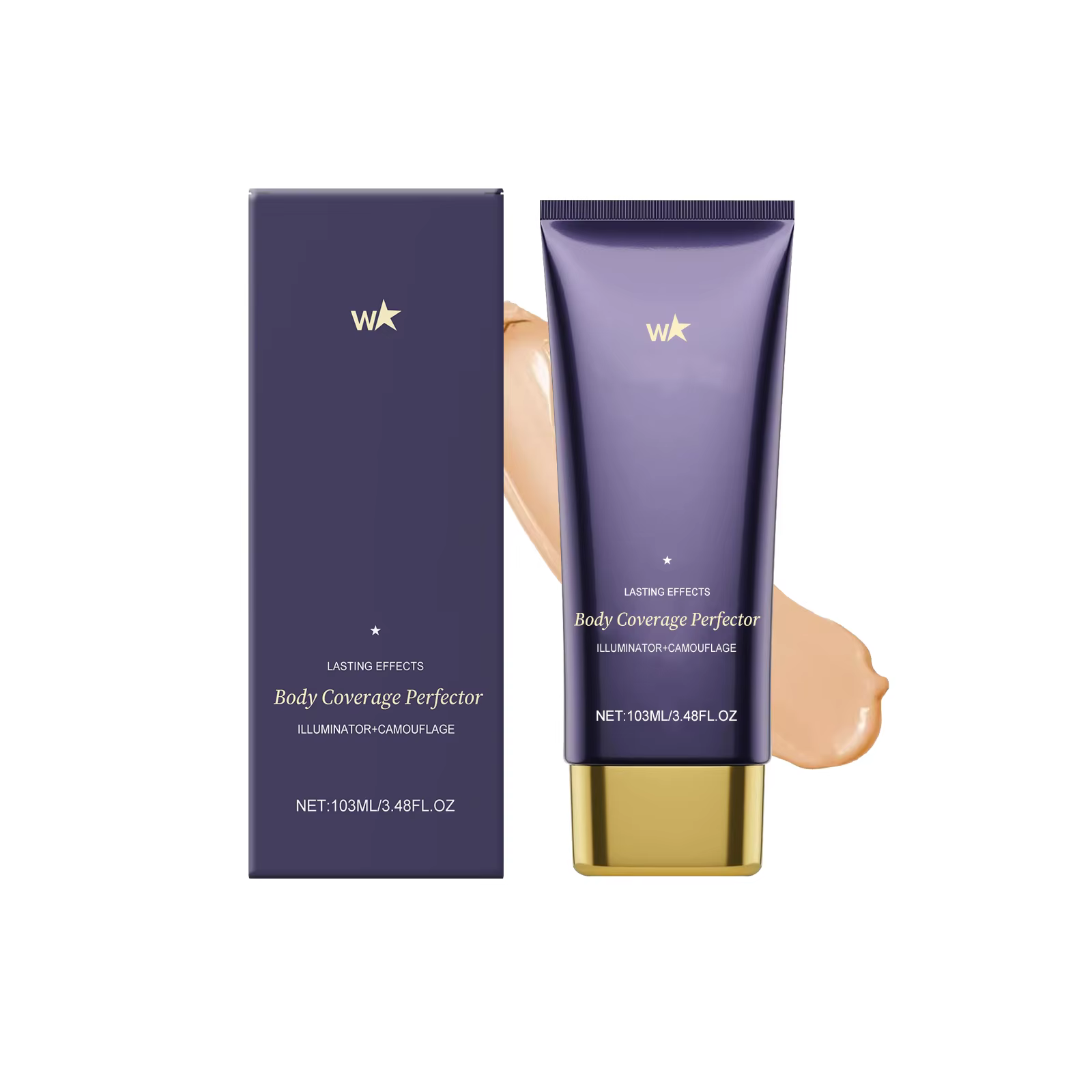 Correcteur Corporel Parfait Couvrance Longue Durée Imperméable Anti-Transpiration Maquillage Corpore