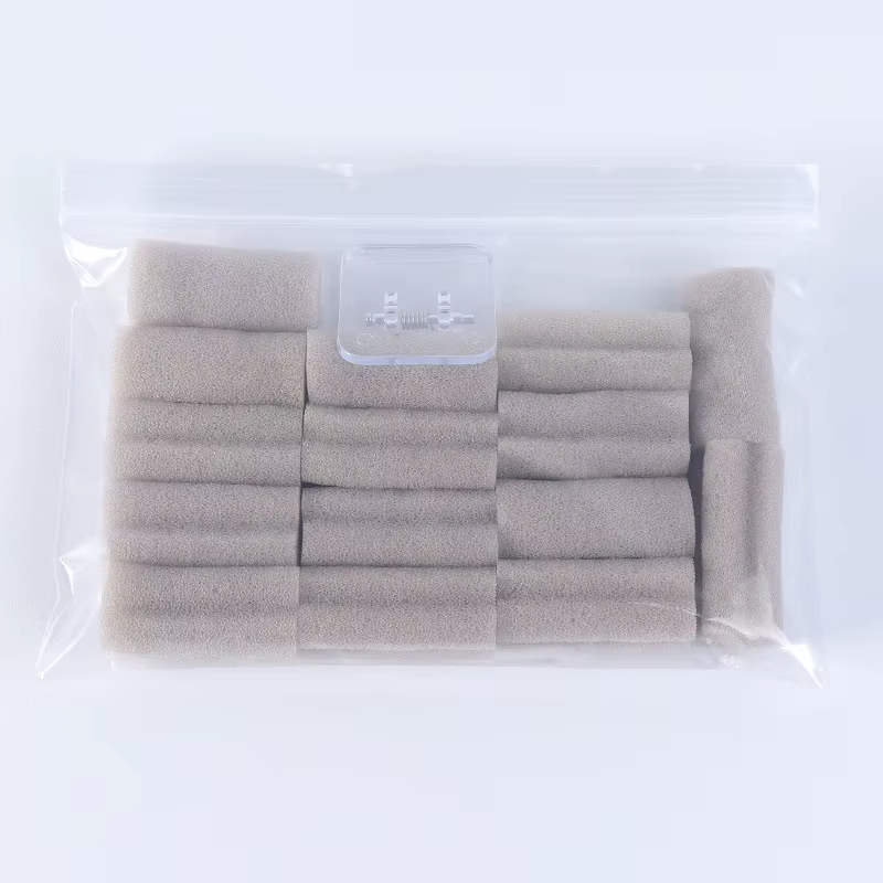 Lot de 15 bandes d'éponge adhésives inorganiques pour raquettes de tennis de table, durables, non pe