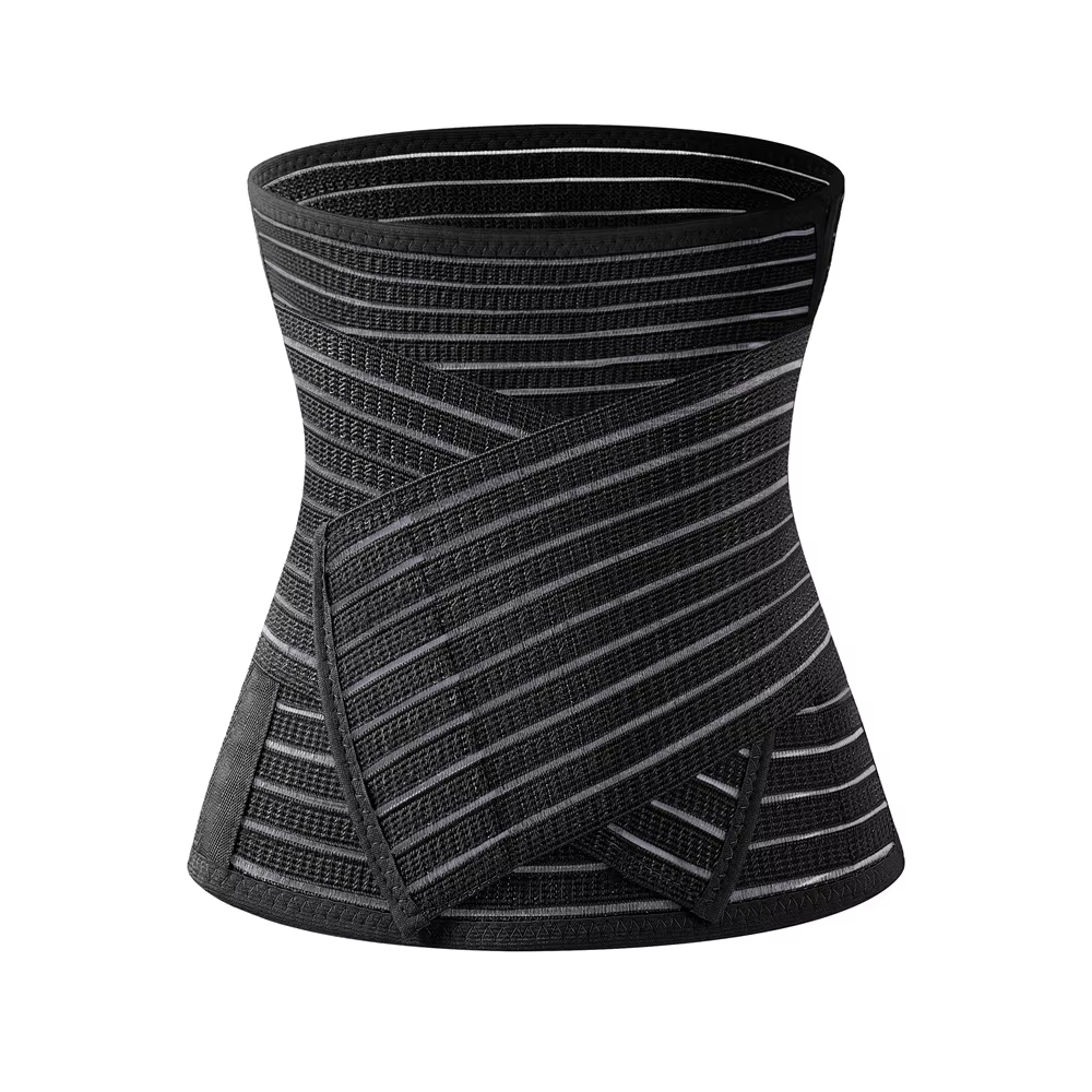 Ceinture de serrage abdominale post-partum pour femmes, ceinture façonnante de la taille, en Fiber d