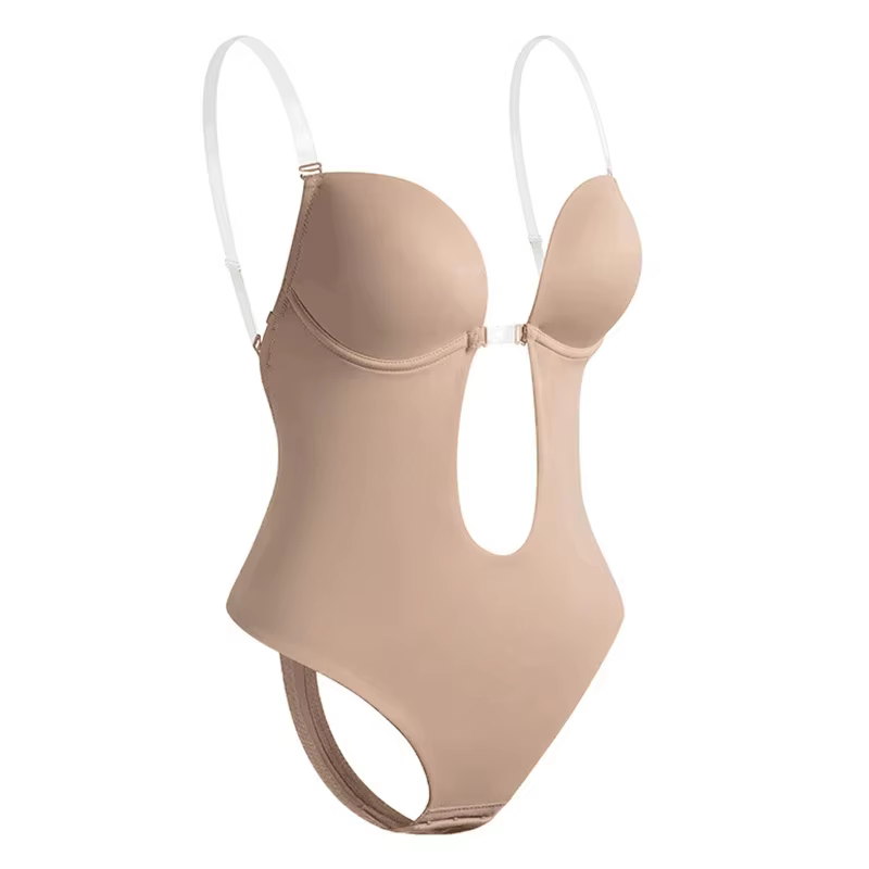 Femmes corps complet Shaper soutien-gorge dos nu Body string Invisible Shapers ventre contrôle Shape