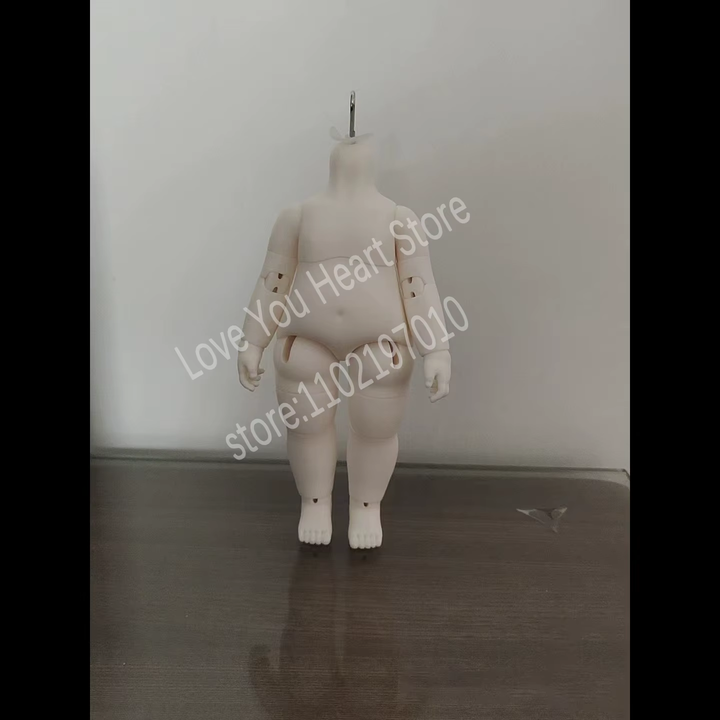Corps de poupée BJD en résine, corps mobile articulé pour tête de poupée 1/6 BJD
