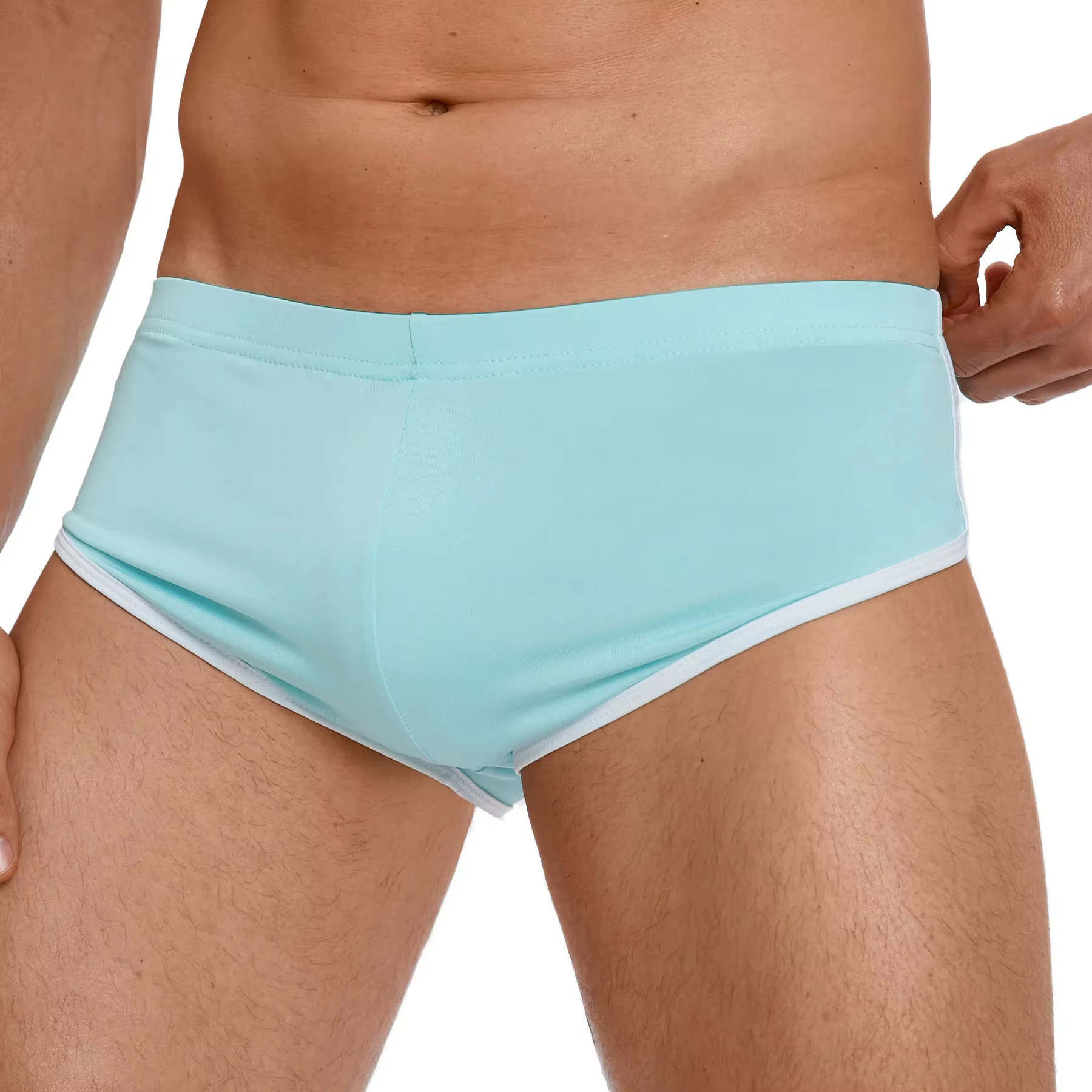 Short court sportif pour hommes, short de course élastique décontracté, vêtements de Performance de