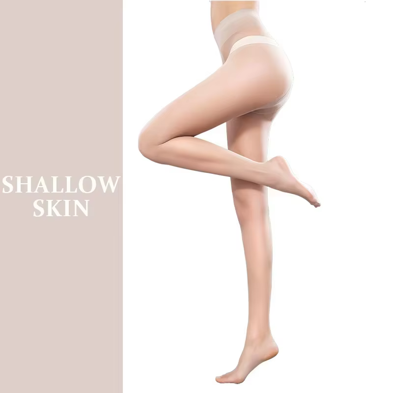 Collants d'été ultra-fins et respirants pour femme, résistants aux déchirures, avec crochet anti-acc