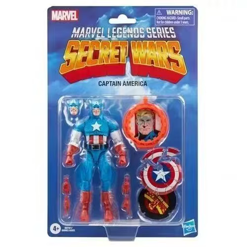 Collection originale de figurines d'action Captain America Secret Wars de la série Marvel Legends de