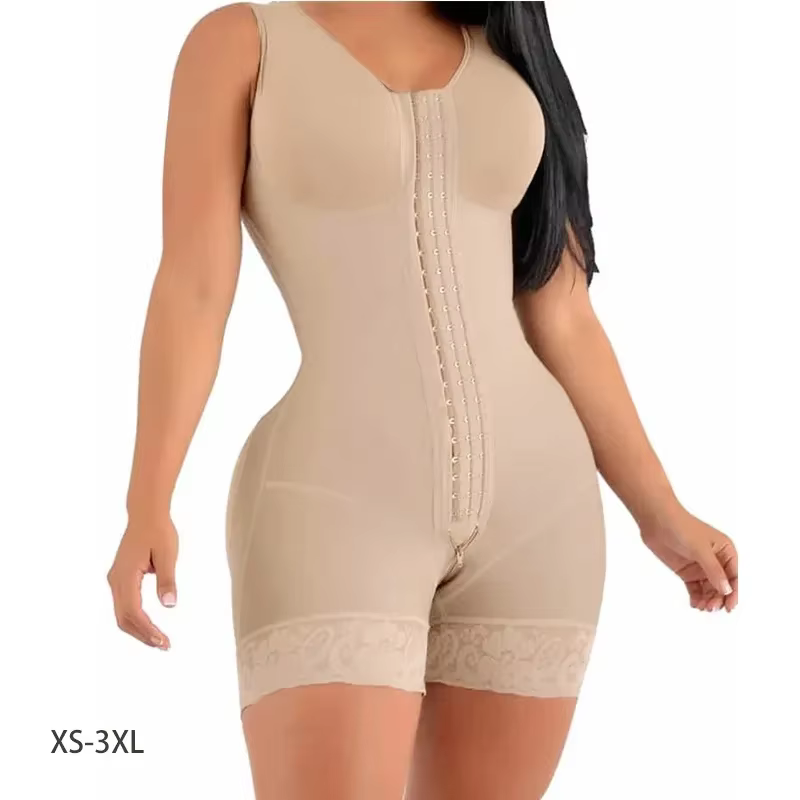 Ceinture amincissante à haute Compression pour tout le corps, avec broches, buste pour gaine amincis