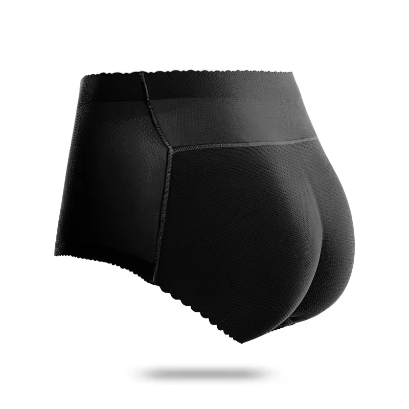  Culotte rembourrée push-up pour femmes, vêtement modelant avec fausses fesses, coussinets de han