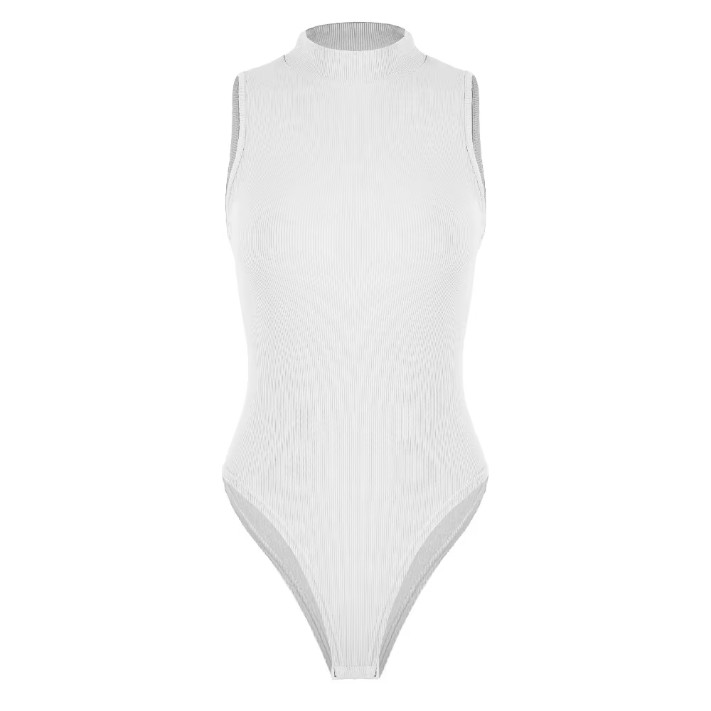 Combinaison de yoga sans manches, gainante et sculptante, à coupe ajustée, sans couture, effet ventr