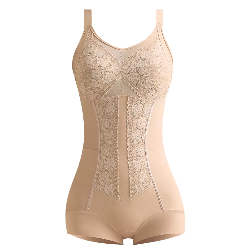 Body sculptant pour femme avec soutien-gorge intégré, amincissant, pour le contrôle du ventre, la mi