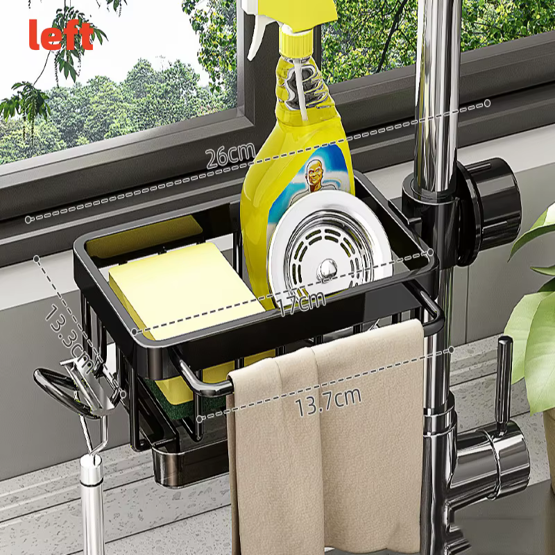 Étagères de rangement pour pomme de douche de salle de bain, support de rangement réglable pour robi