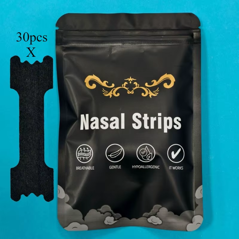 Bandes nasales de sport à adhérence améliorée, 30 pièces, conception respirante et confortable, adap