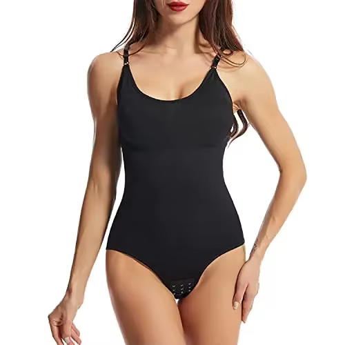 Body Shaper Shapewear sculptant sans manches ventre contrôle Body pour femmes taille mince formateur