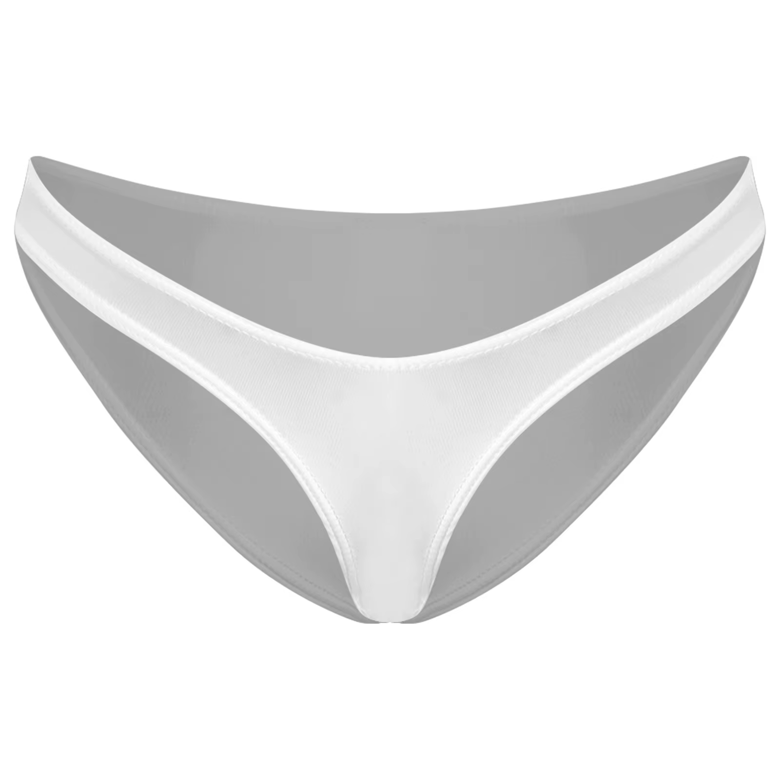 Culottes micro brillantes pour femmes, entrejambe étroit, extensibles, sans couture, sous-vêtements 