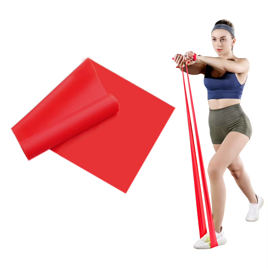 Bandes de Résistance Longues pour Yoga, Pilates, Entraînement de la Force du Bas du Corps, Élastique