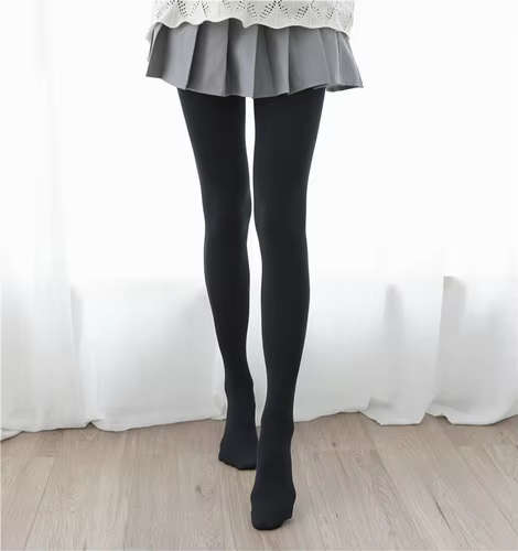 Lolita cuisse haute bas lait blanc cuisse Nylon collants filles doux Sexy collants pour femmes colla