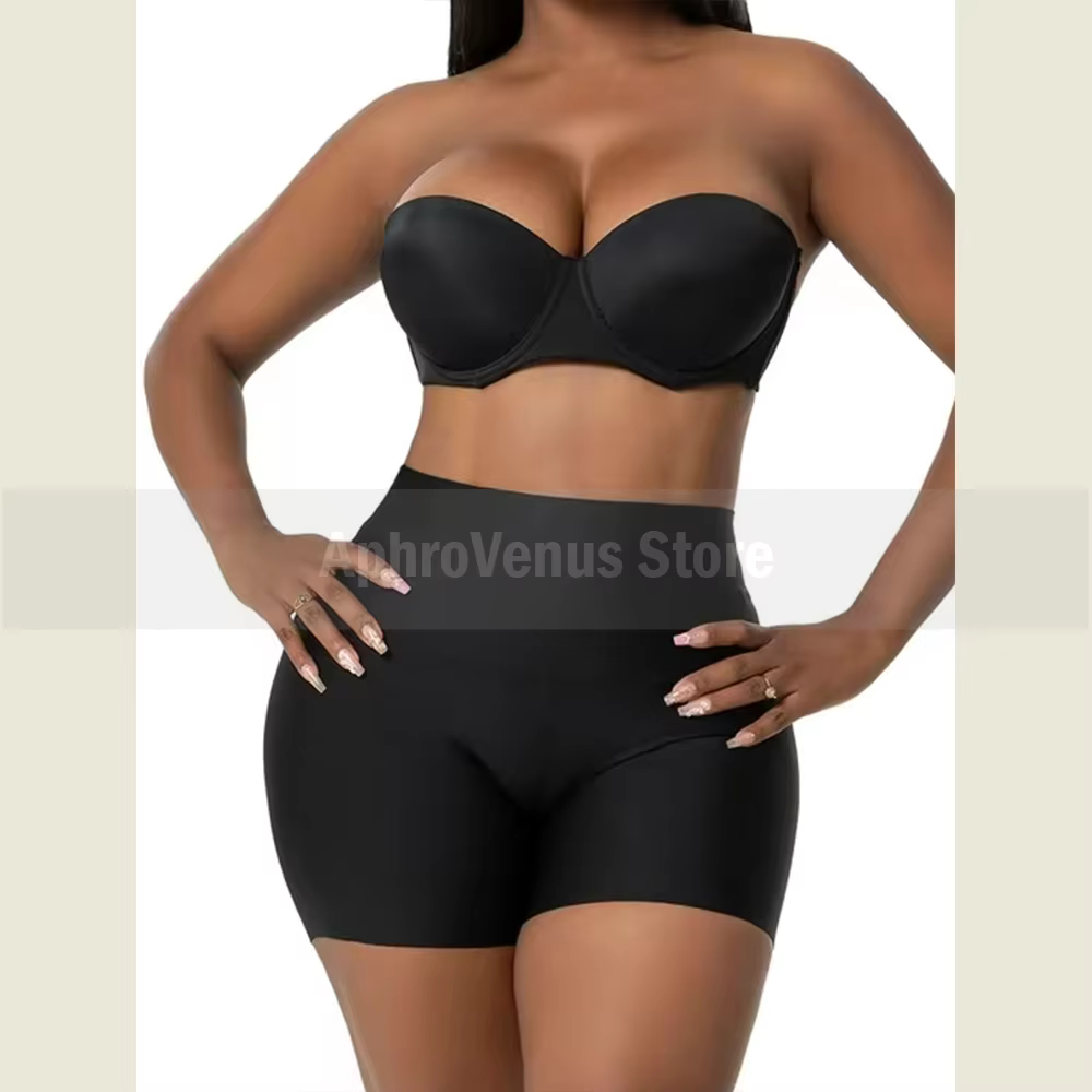 Short moulant Invisible taille haute pour femmes, sous-vêtements de levage des fesses, Leggings cour