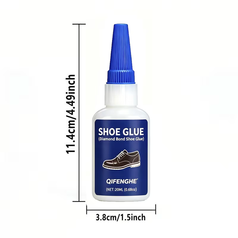 Colle à chaussures Diamond Bond, adhésif puissant et flexible pour des réparations de chaussures dur
