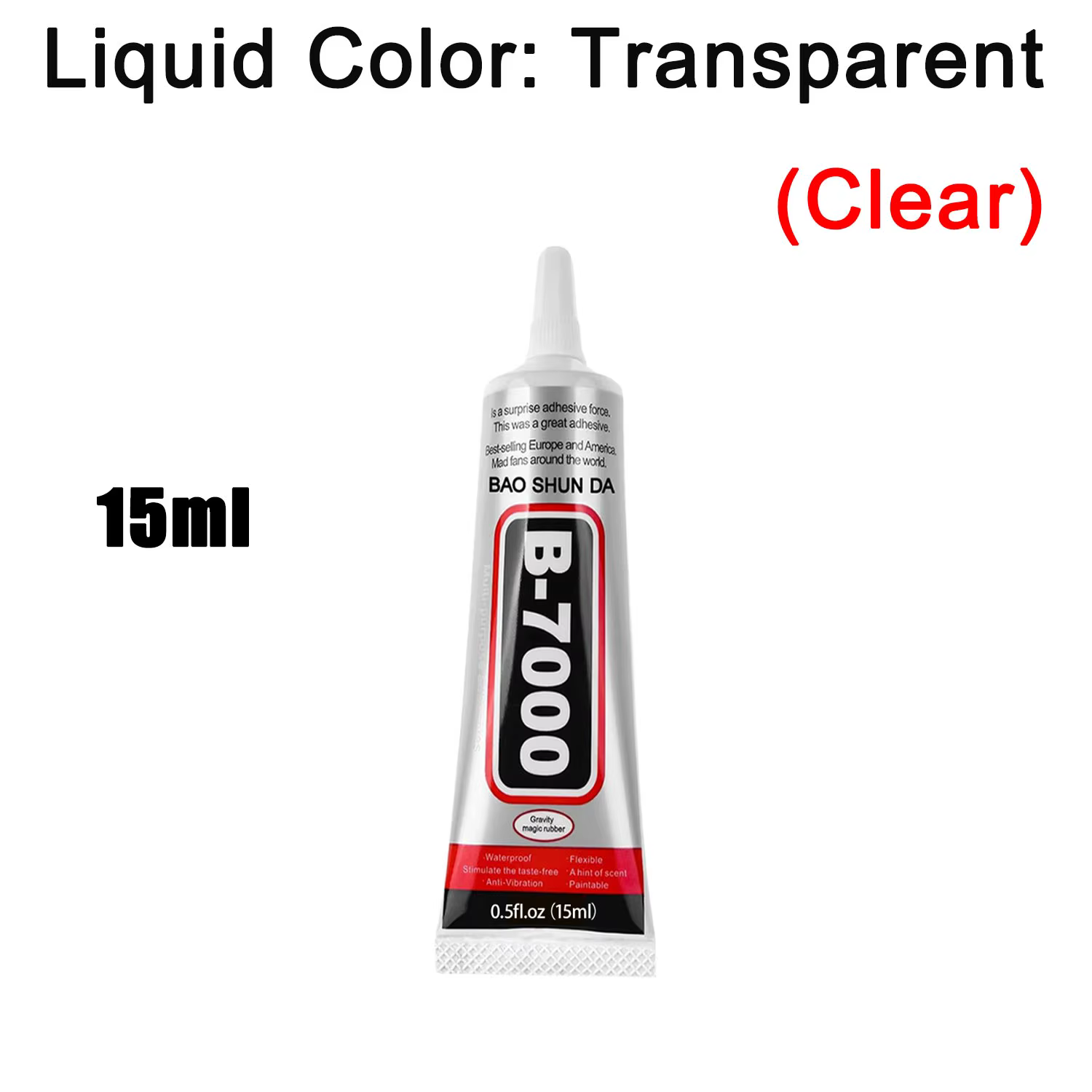 Colle multi-usages pour la réparation de tissus, adhésif pour coutures, imperméable, transparent, co