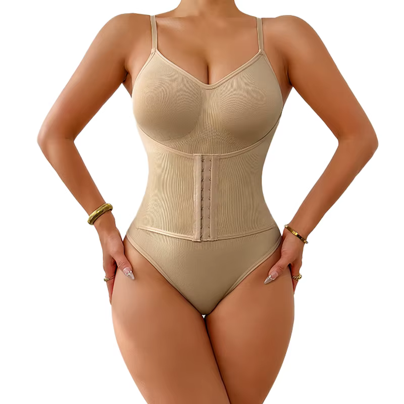 Combinaison amincissante Wechery pour femme avec crochets, réducteur de corps, ventre plat, gaine de