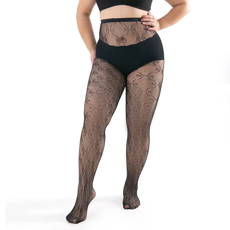 Collants grande taille Anti-crochet résistant aux déchirures Super élastique magique sans couture co