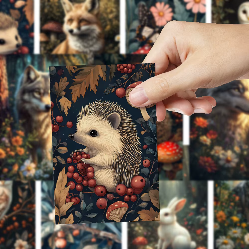 32 pièces, cartes postales d'art de rue, autocollants muraux, cartes postales, cartes de voeux, cartes postales de bricolage, cartes postales souvenirs, articles décoratifs