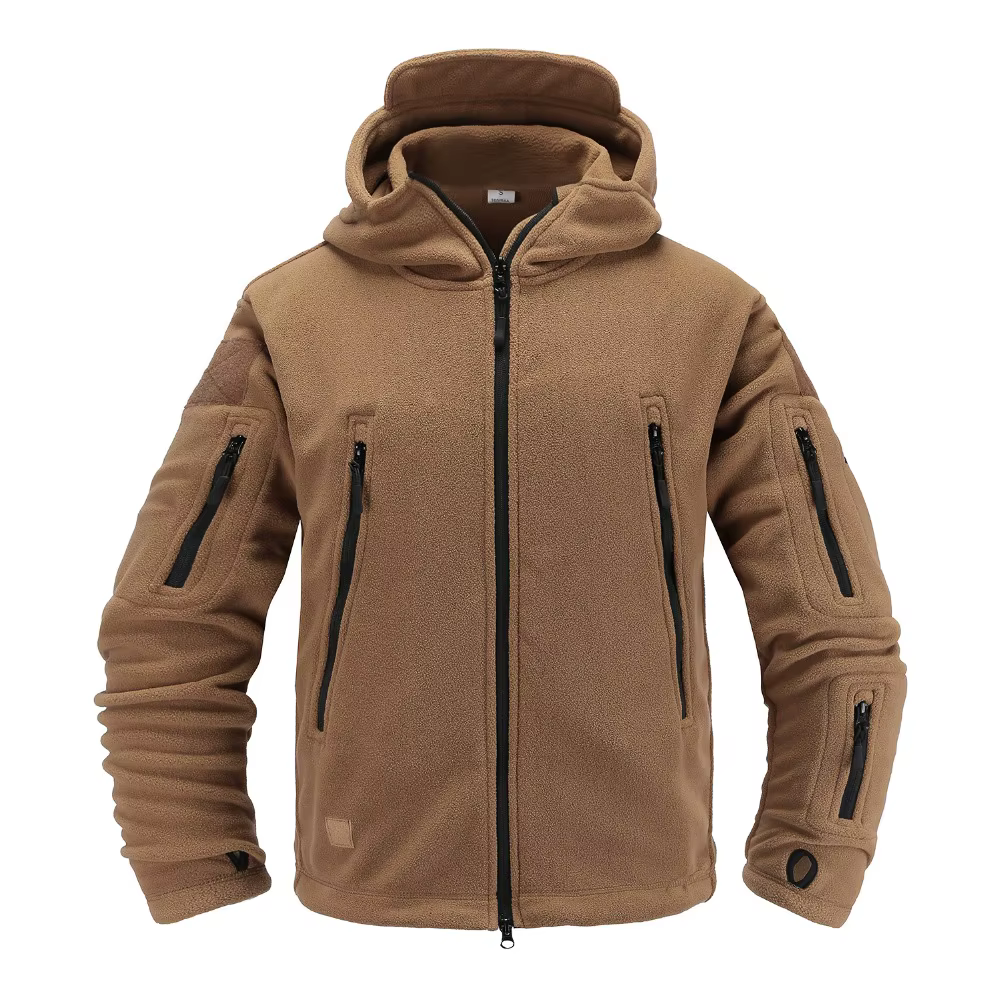 Chasse randonnée US militaire hiver thermique polaire tactique veste Sports de plein air manteau à capuche militaire extérieur armée vestes S-2XL