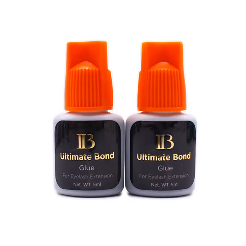 IB – colle d'extension ultime Bond 5ml, 2 bouteilles, adhésif à séchage rapide, à faible odeur, sans Irritation, outils de maquillage