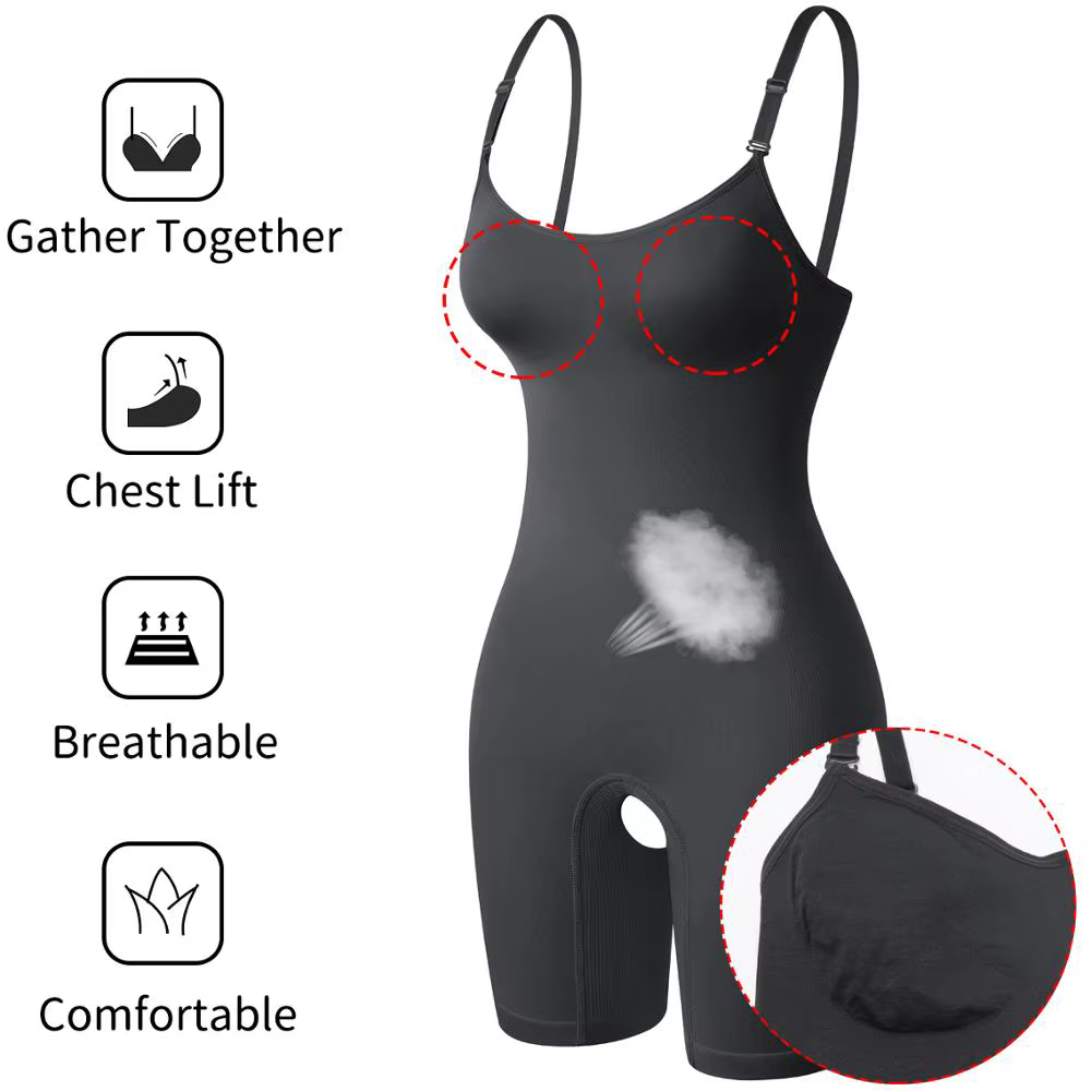 Body Shapewear femmes corps complet Shaper ventre contrôle minceur gaine bout