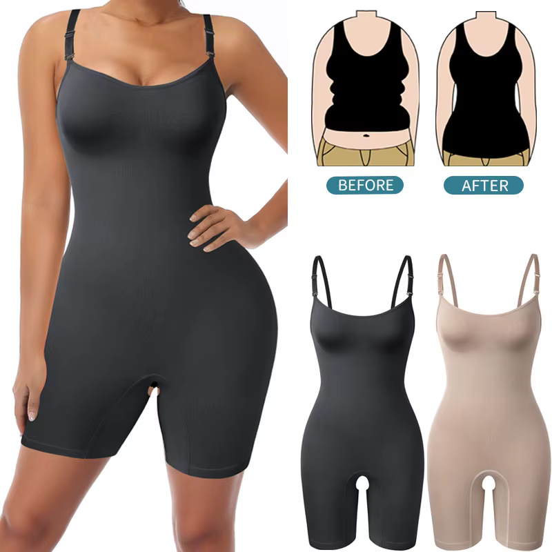 Body Shapewear femmes corps complet Shaper ventre contrôle minceur gaine bout