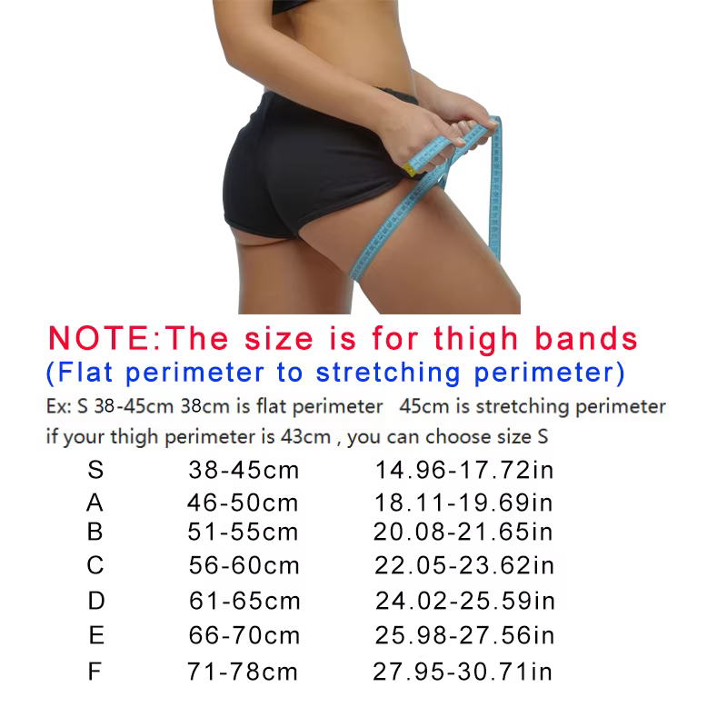 Bande de cuisse Anti-friction d'été