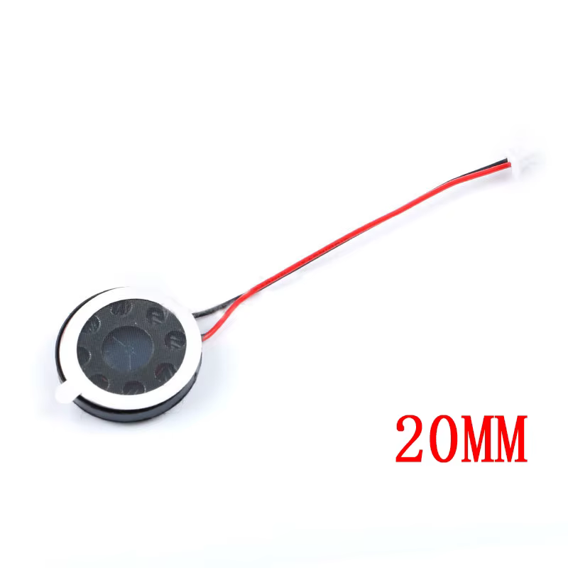 Haut-parleur rond 8 Ohm 1W, petit haut-parleur audio pour téléphone portable, 15mm, 18mm, 20mm