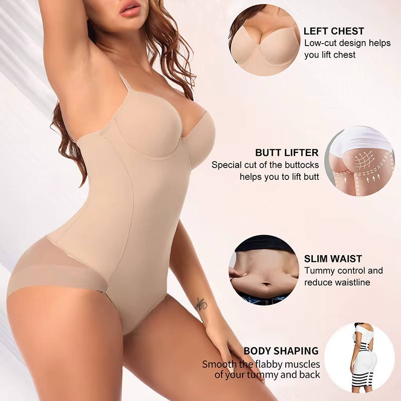 Shapewear Body pour femmes contrôle du ventre bout