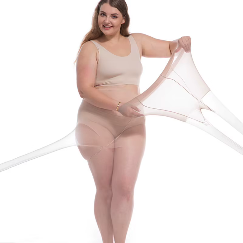 6D Ultra-mince grande taille collants femmes