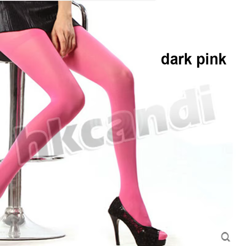 20D rose foncé Collants Sexy