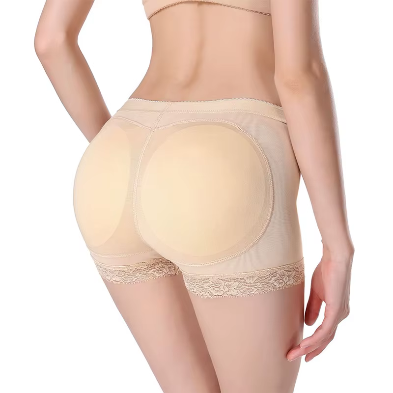 Femmes bout à bout culotte faux fesse corps Shaper sous-vêtements rembourrés dame ascenseur fesses taille haute ventre contrôle hanche culotte