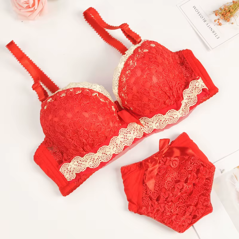Ensemble soutien-gorge et culotte push-up