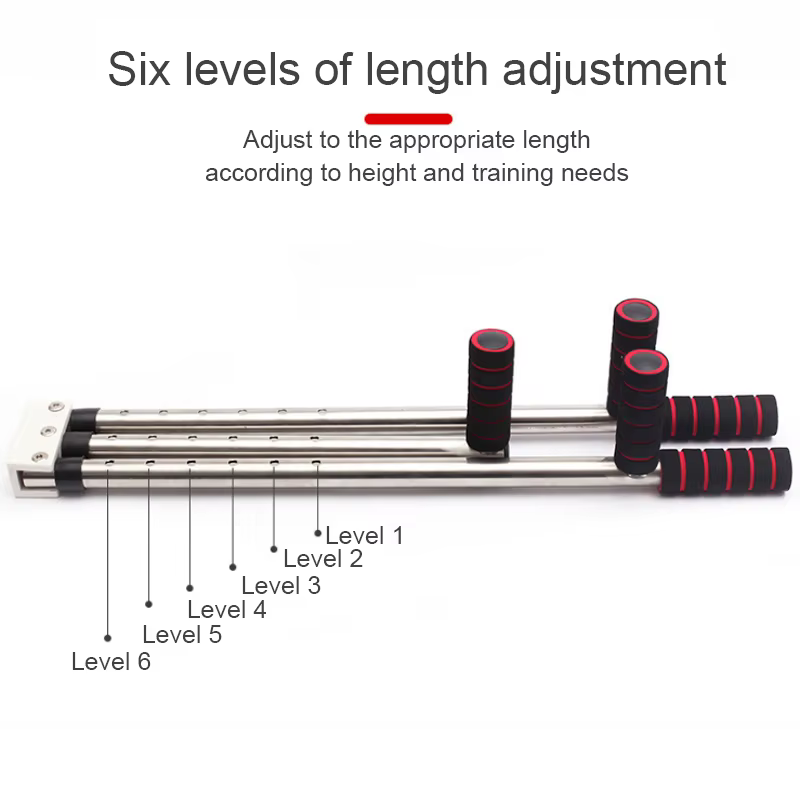 Civière de jambe réglable en acier inoxydable, machine d'étirement fendue, équipement d'entraînement de flexibilité, exercice de danse de yoga à domicile, 3 barres