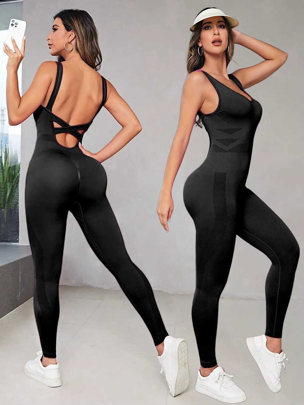 Body dos ouvert sans couture pour femmes