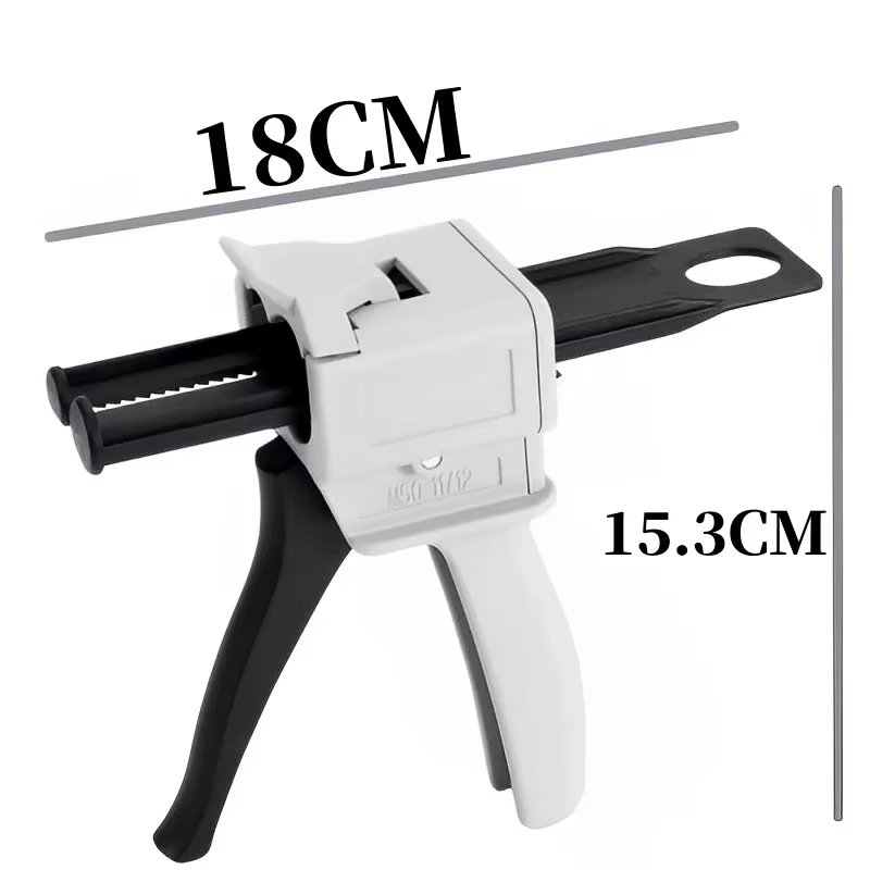 Pistolet à colle universel, distributeur de calfeutrage manuel, applicateur de mastic, deux coordinateurs AB, élection xy, 50ml, 2:1, 10:1, 4:1, 1:1