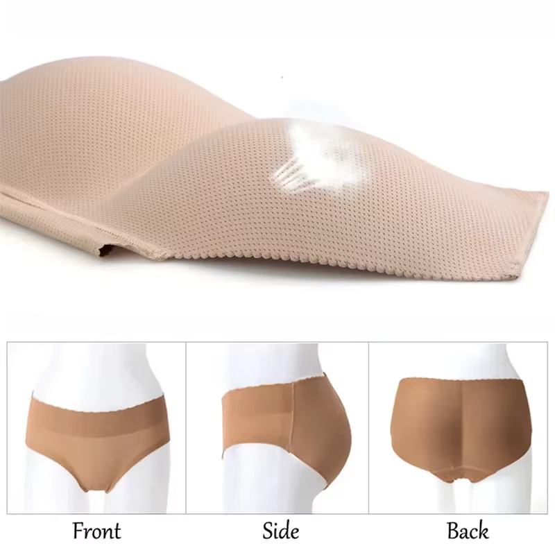 Culotte rembourrée rehausse-fesses pour femme