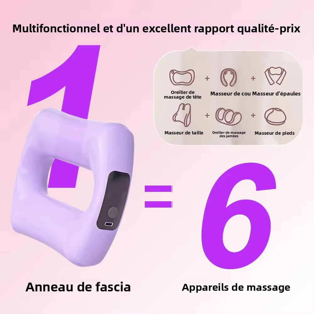 Machine amincissante Rechargeable pour le corps, perte de poids, brûle les graisses foles, Massage, ceinture de Fitness, outil de beauté, anneau de Fascia de Constipation