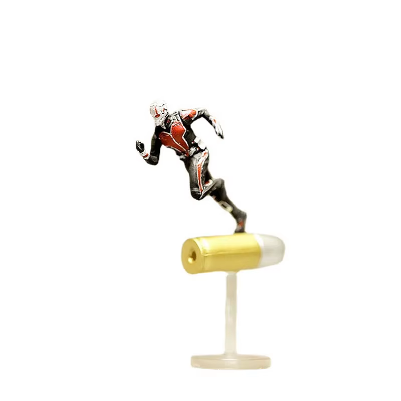 Figurine d'action en PVC miniature Captain America, Super-héros de la Guerre Civile, Ant-Man, Wasp, modèle de collection, jouet pour enfants, poupée 6,5 cm