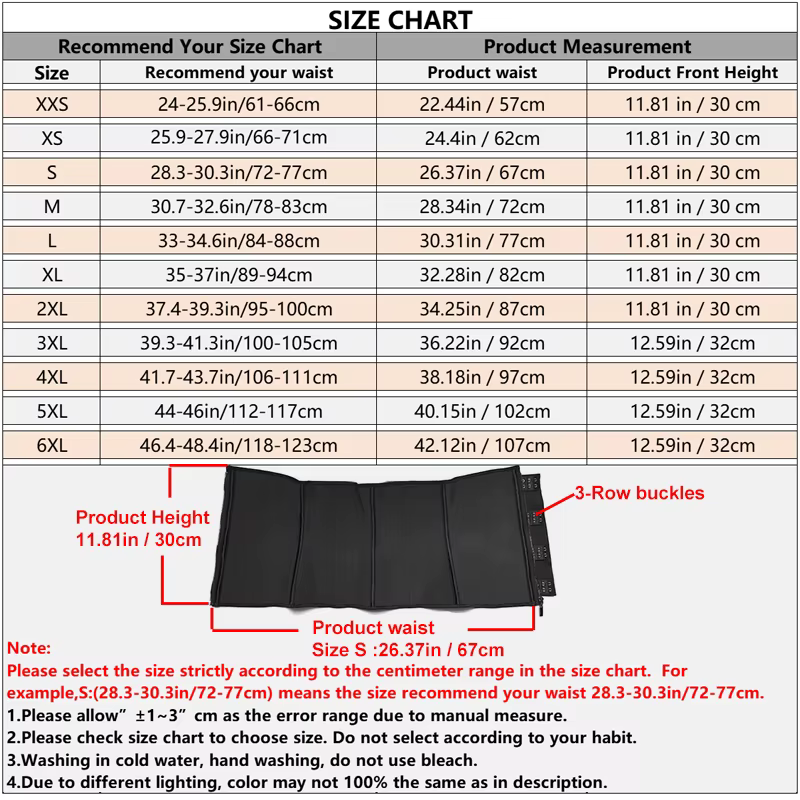 3XL Latex Corset Body Shaper Taille Formateur Cincher Zipper Underbust Perte de Poids Minceur prostrewear Sablier
