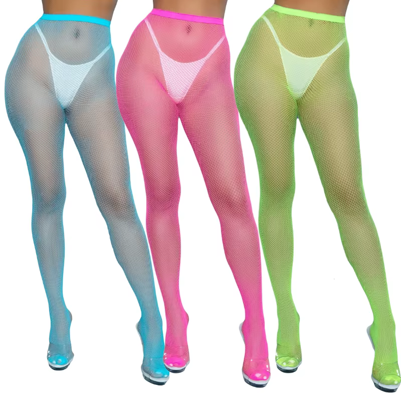 Petit collant résille pour femme