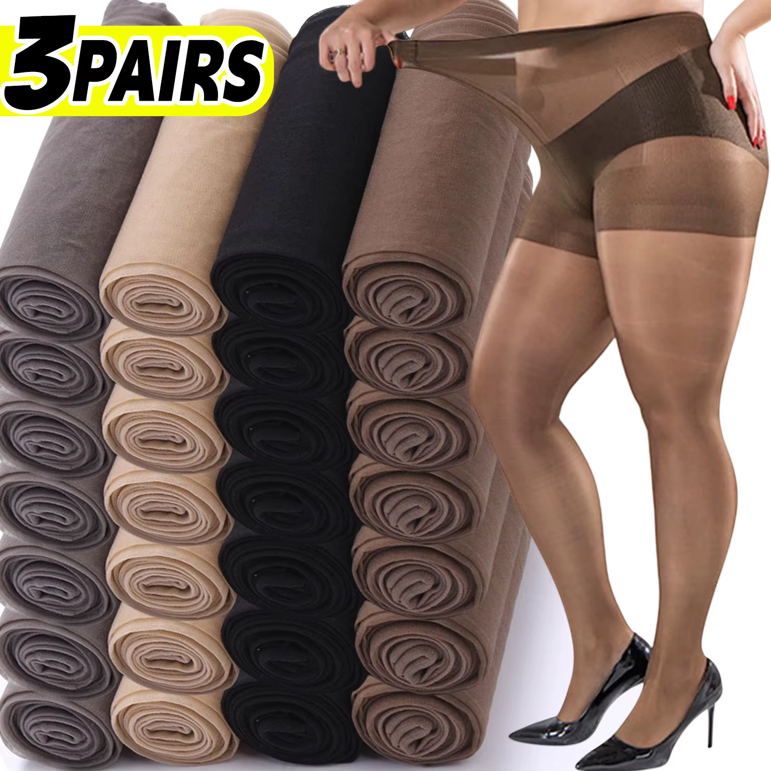 Sexy 0D bas collants Ultra élastiques anti-rayures bas femmes Leggings bas corps Shaper
