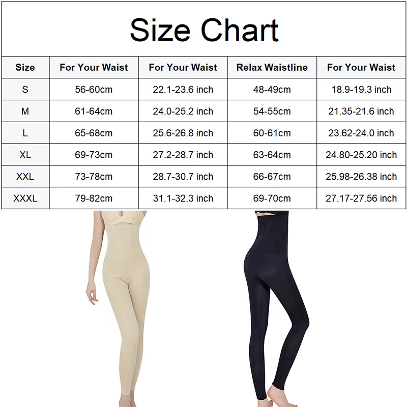 Legging amincissant taille haute sans couture pour femme