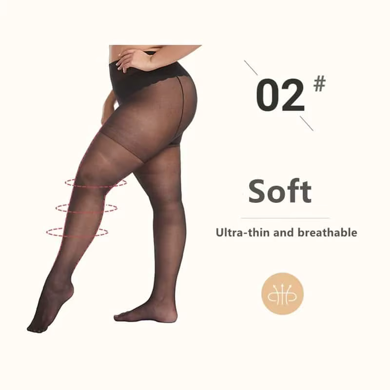 Collants 15D pour femmes de 100 kg