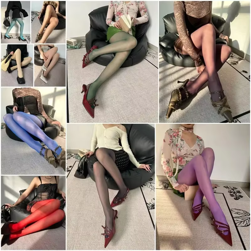 Talenza collants rouges bas minces
