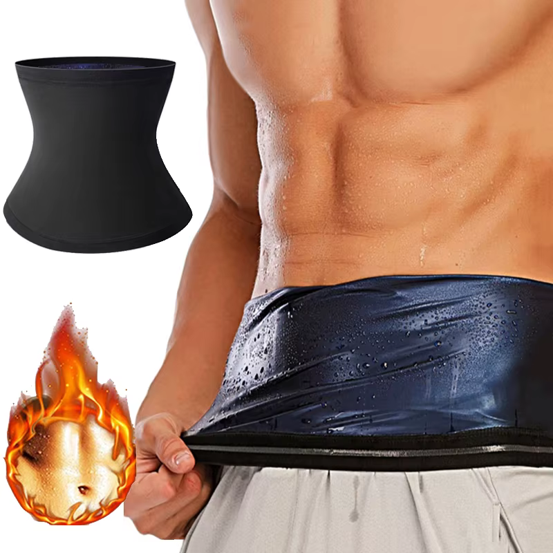 Hommes minceur corps Shaper Sauna sueur ceinture taille formateur Corsets ventre bande Sport