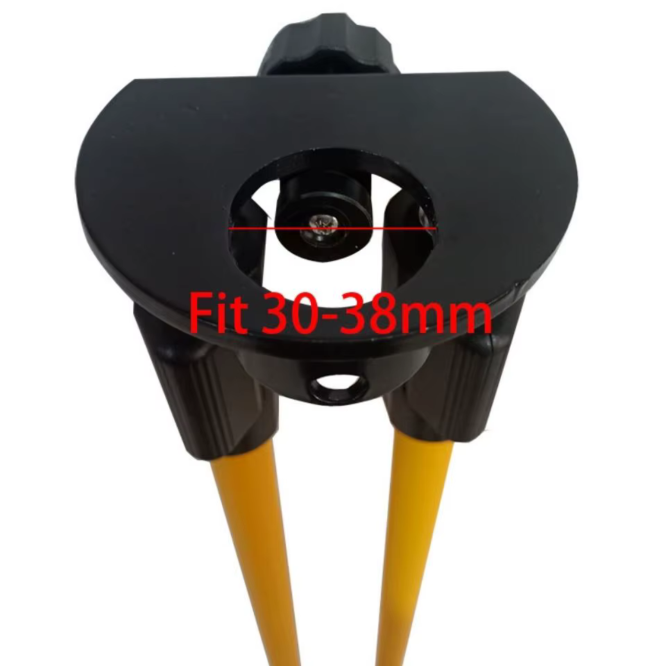 Poteau d'arpentage de tige de fibre de carbone de 2.2M pour Trimble GPS RTK avec bipode